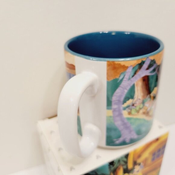 Vtg 1990’s Snow White Seven Dwarfs Bad Witch The Disney Store Mug Coffee W/Box - Picture 5 of 9